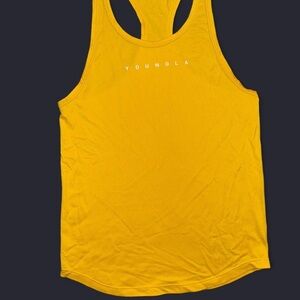 SOLD DO NOT BUY YoungLA Yellow Racerback Performance Tank